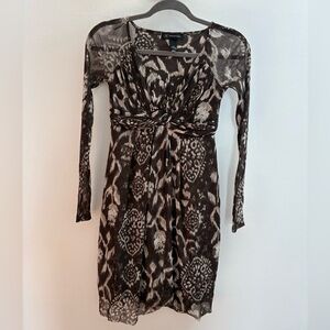 NWOT INC International Concepts Stretch Boho Dress XS